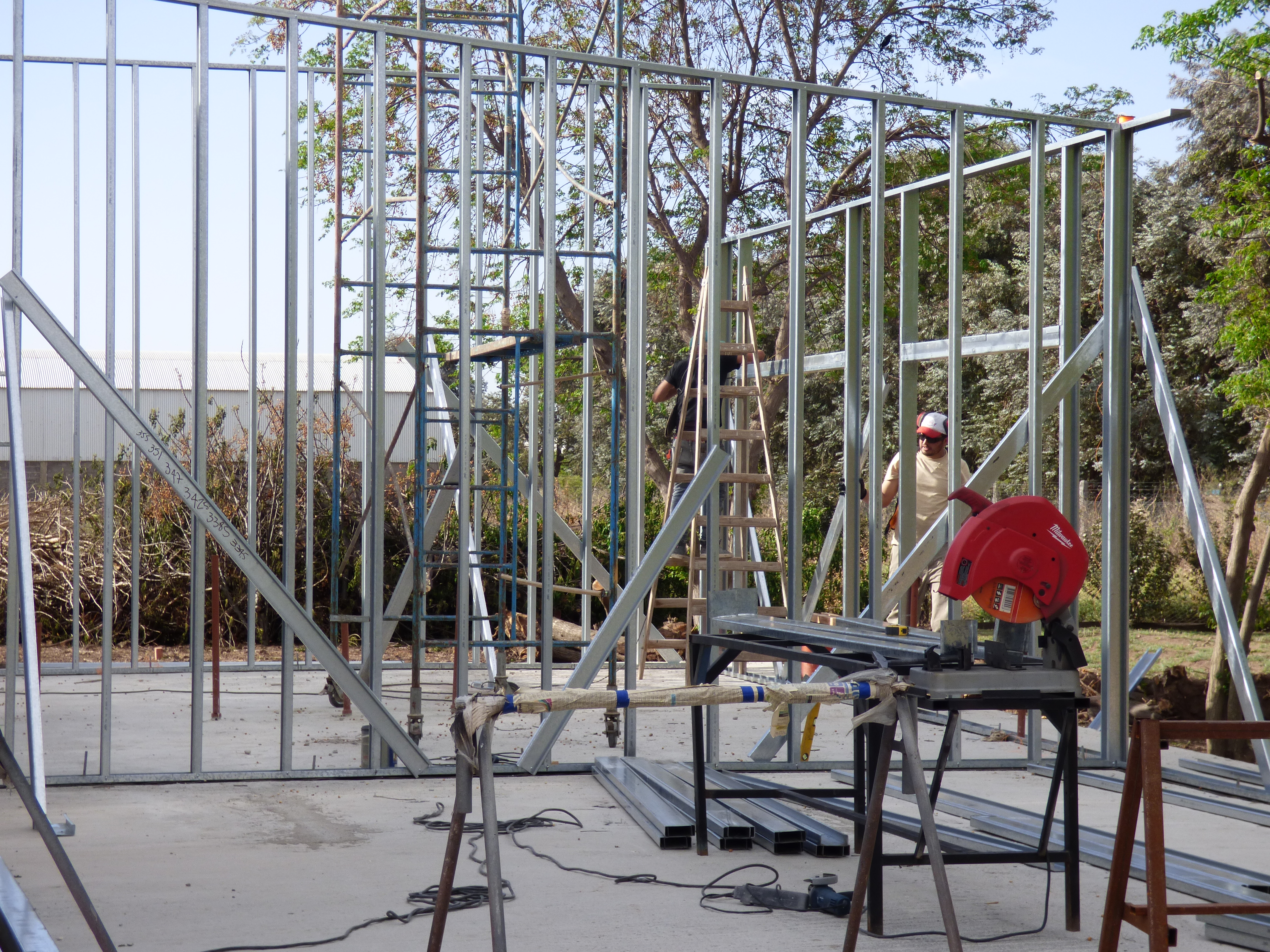 Decorative industrial detail